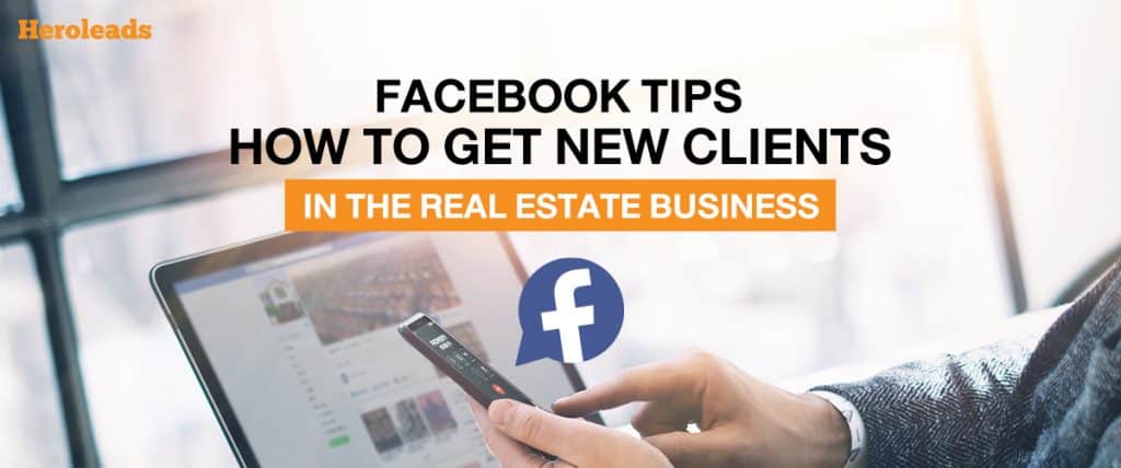 Facebook tips for real estate