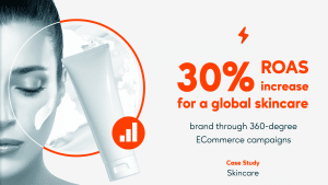 30% ROAS increase for a global skincare brand through 360-degree eCommerce campaigns-02